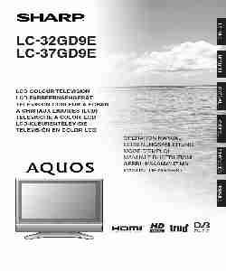 Sharp Flat Panel Television LC 32GD9E-page_pdf